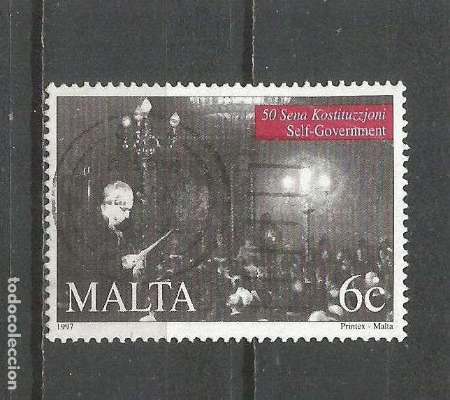Sellos: MALTA COLONIA YVERT NUM. 1004 USADO - Foto 1