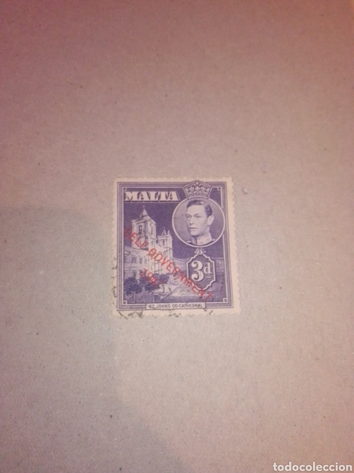 Sellos: Malta Jorge VI - Foto 1