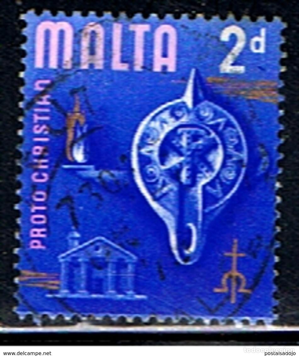 Sellos: MALTA // YVERT 306 // 1965 ... USADO - Foto 1