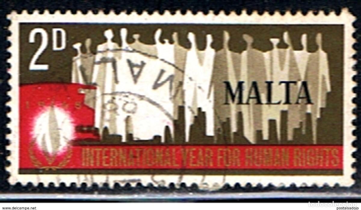 Sellos: MALTA // YVERT 372 // 1968 ... USADO - Foto 1
