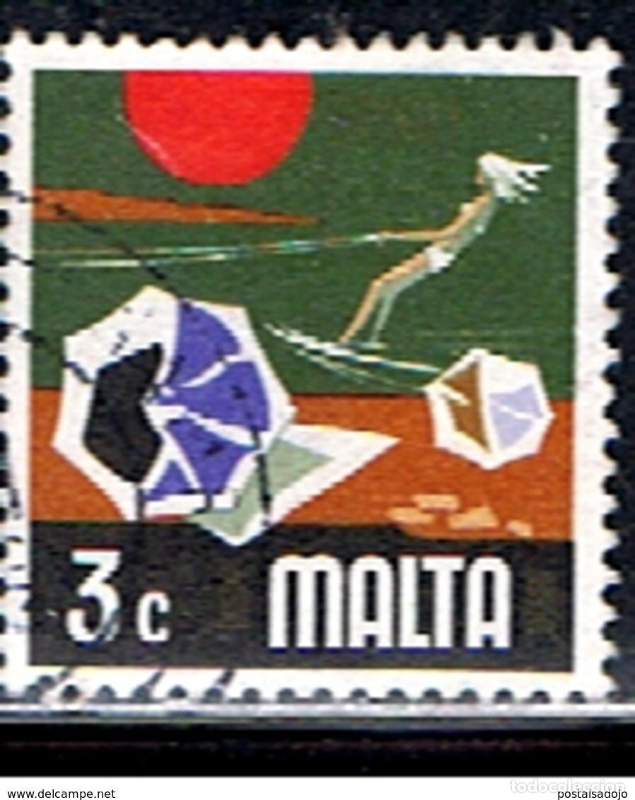 Sellos: MALTA // YVERT 466 // 1973 ... USADO - Foto 1
