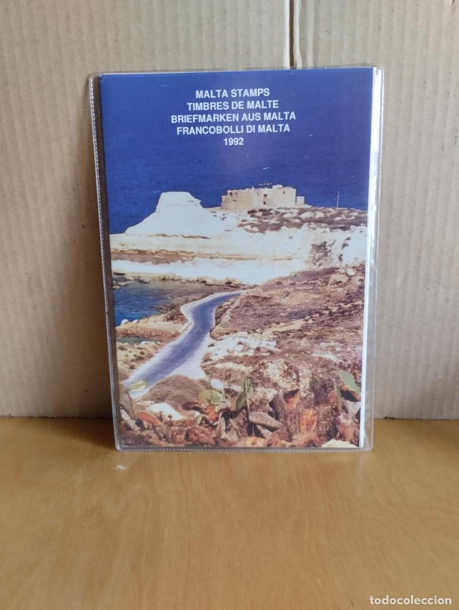Sellos: MALTA --- CARPETA ANUAL 1992 - Foto 1