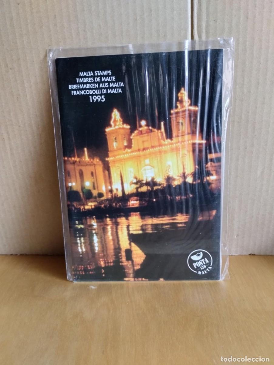 Sellos: MALTA --- CARPETA ANUAL 1995 - Foto 1