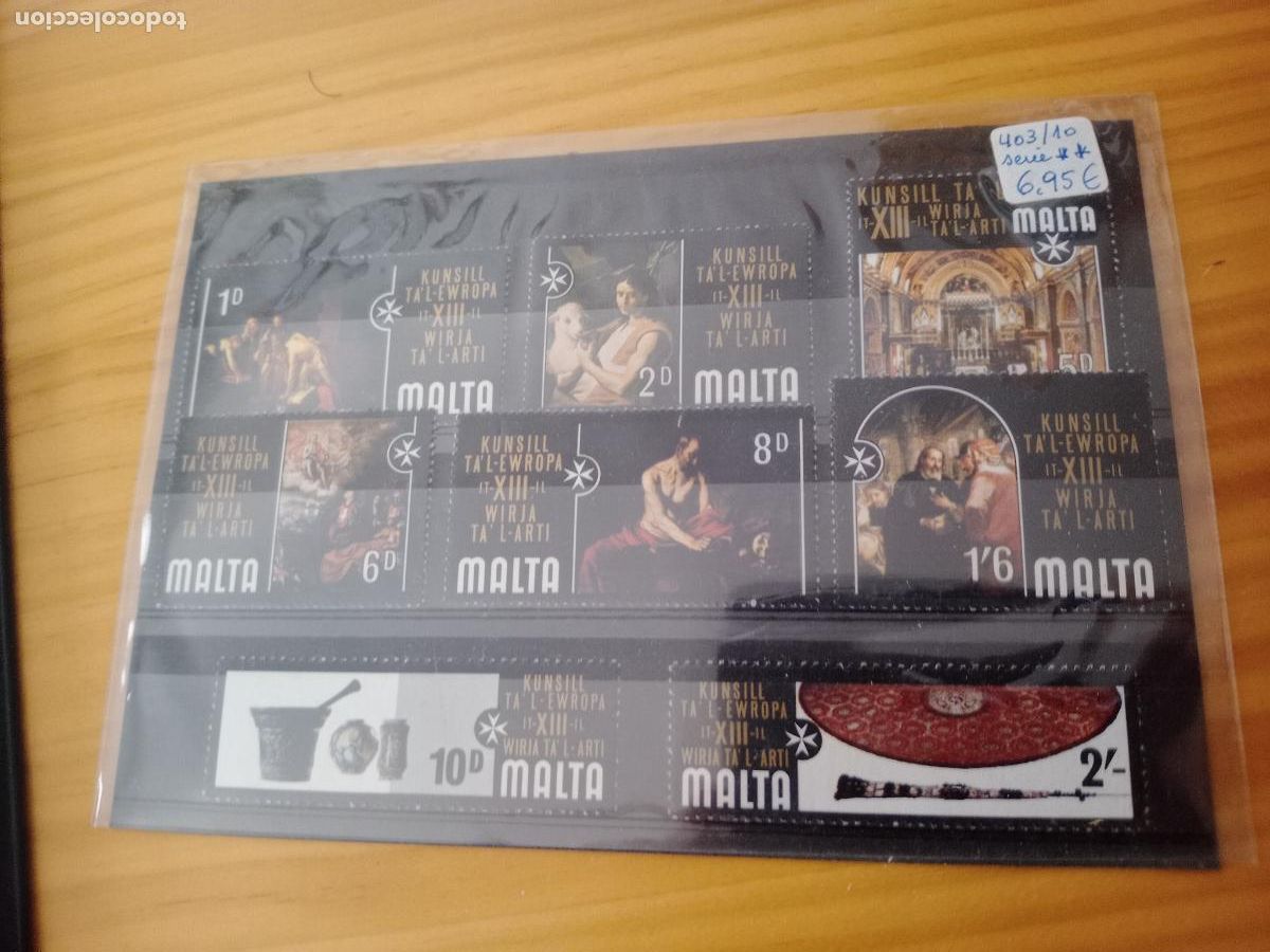 Sellos: Malta: 8 sellos nuevos - Foto 1