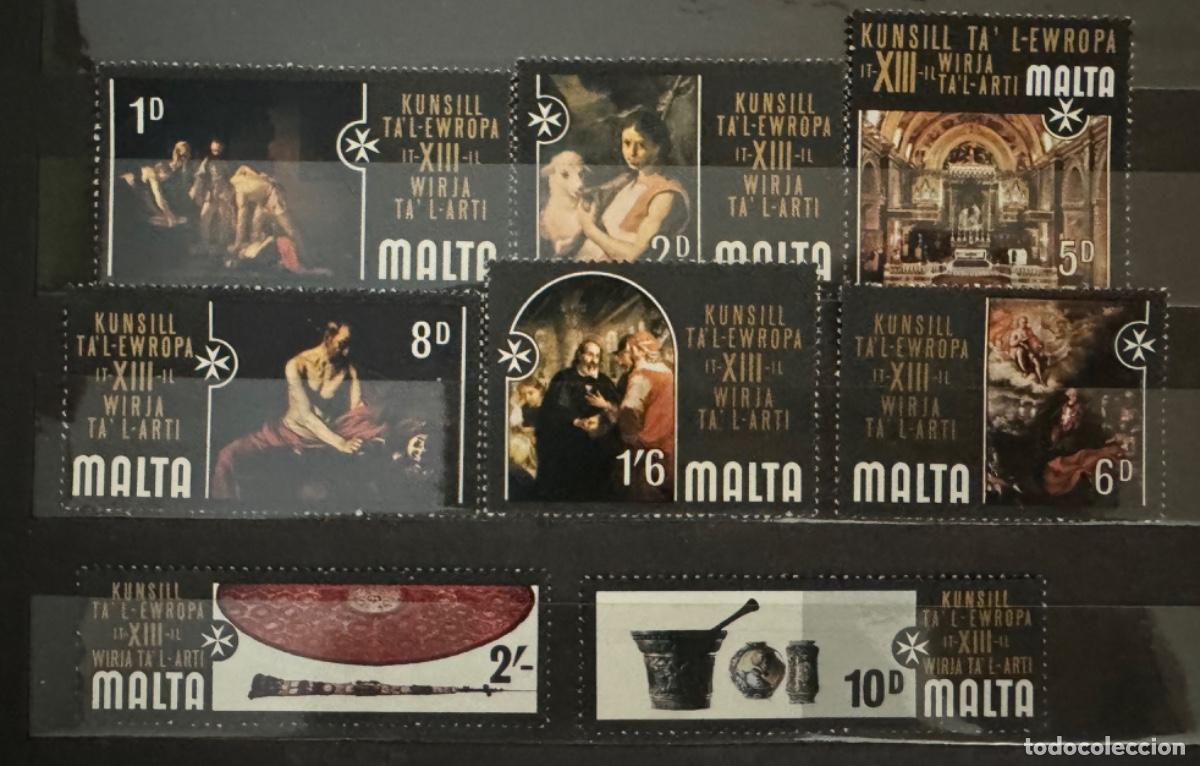 Sellos: Malta 1970 Yvert 403-410 - Foto 1