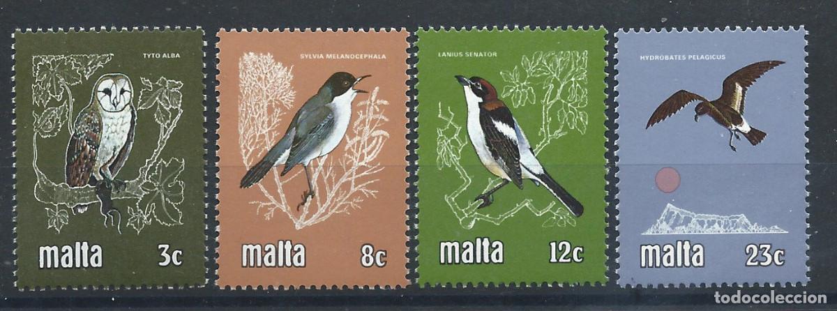Sellos: Malte N&deg;612/15** (MNH) 1981 - Faune &rdquo;Oiseaux Divers&rdquo; - Foto 1
