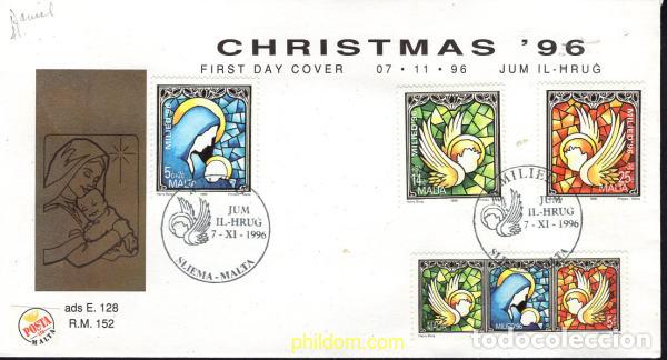 Sellos: 453414 MNH MALTA 1996 NAVIDAD - Foto 1
