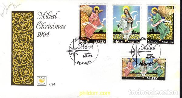 Sellos: 453406 MNH MALTA 1994 NAVIDAD - Foto 1