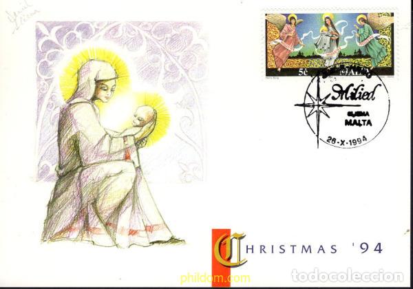 Sellos: 678056 MNH MALTA 1994 NAVIDAD - Foto 1