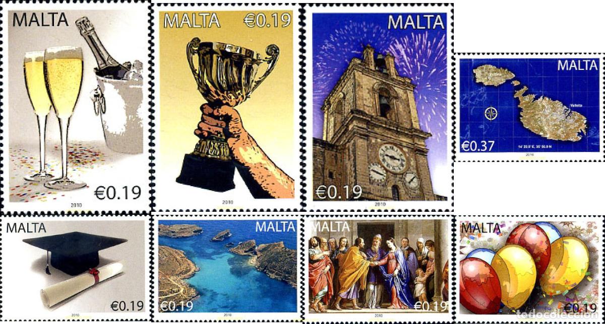 Sellos: 248218 MNH MALTA 2010 - Foto 1