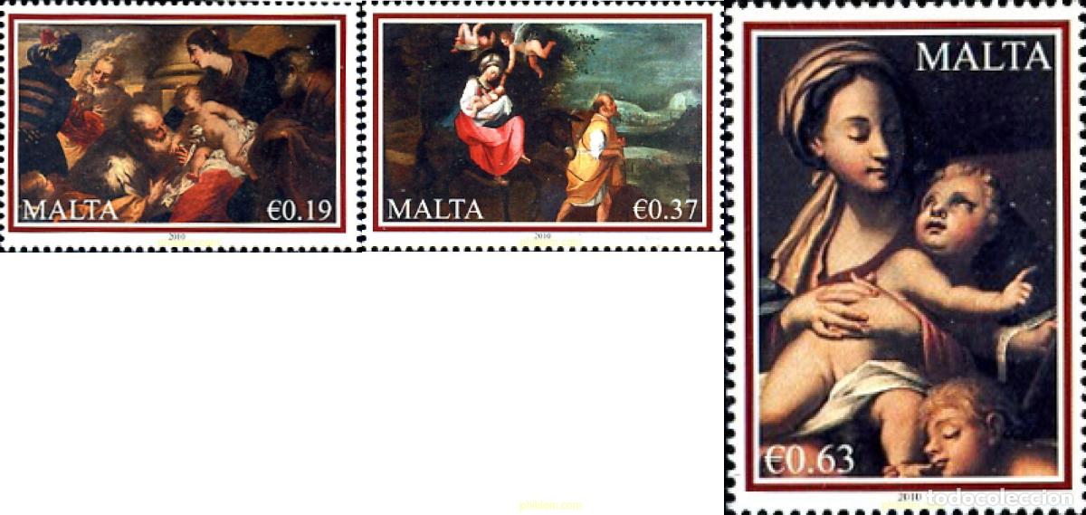 Sellos: 255694 MNH MALTA 2010 NAVIDAD - Foto 1