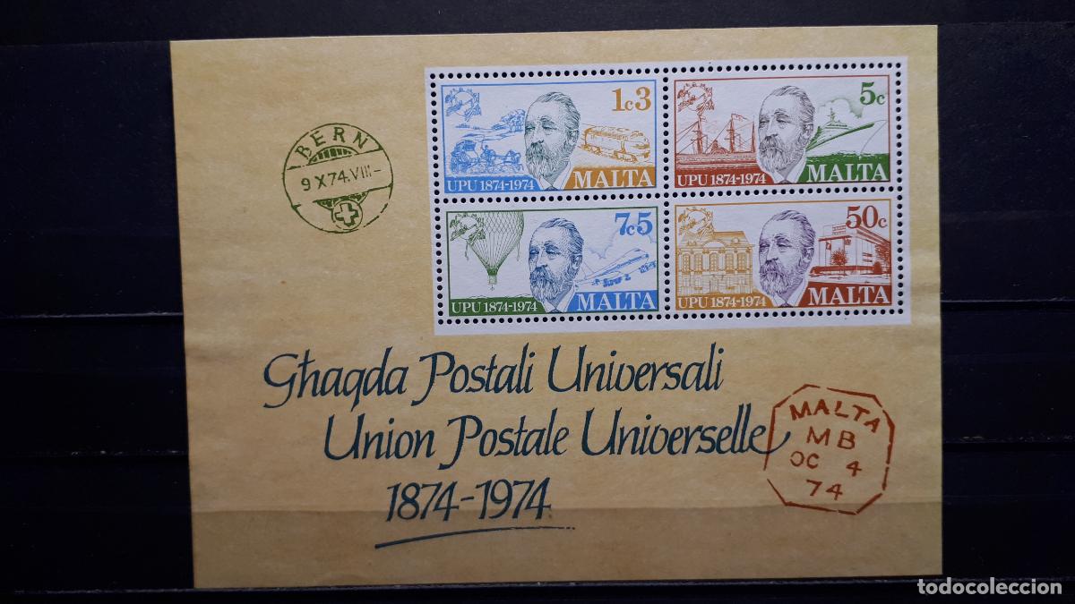 Sellos: MALTA . A&Ntilde;O 1974. (*). YVERT H.B. 4 - Foto 1