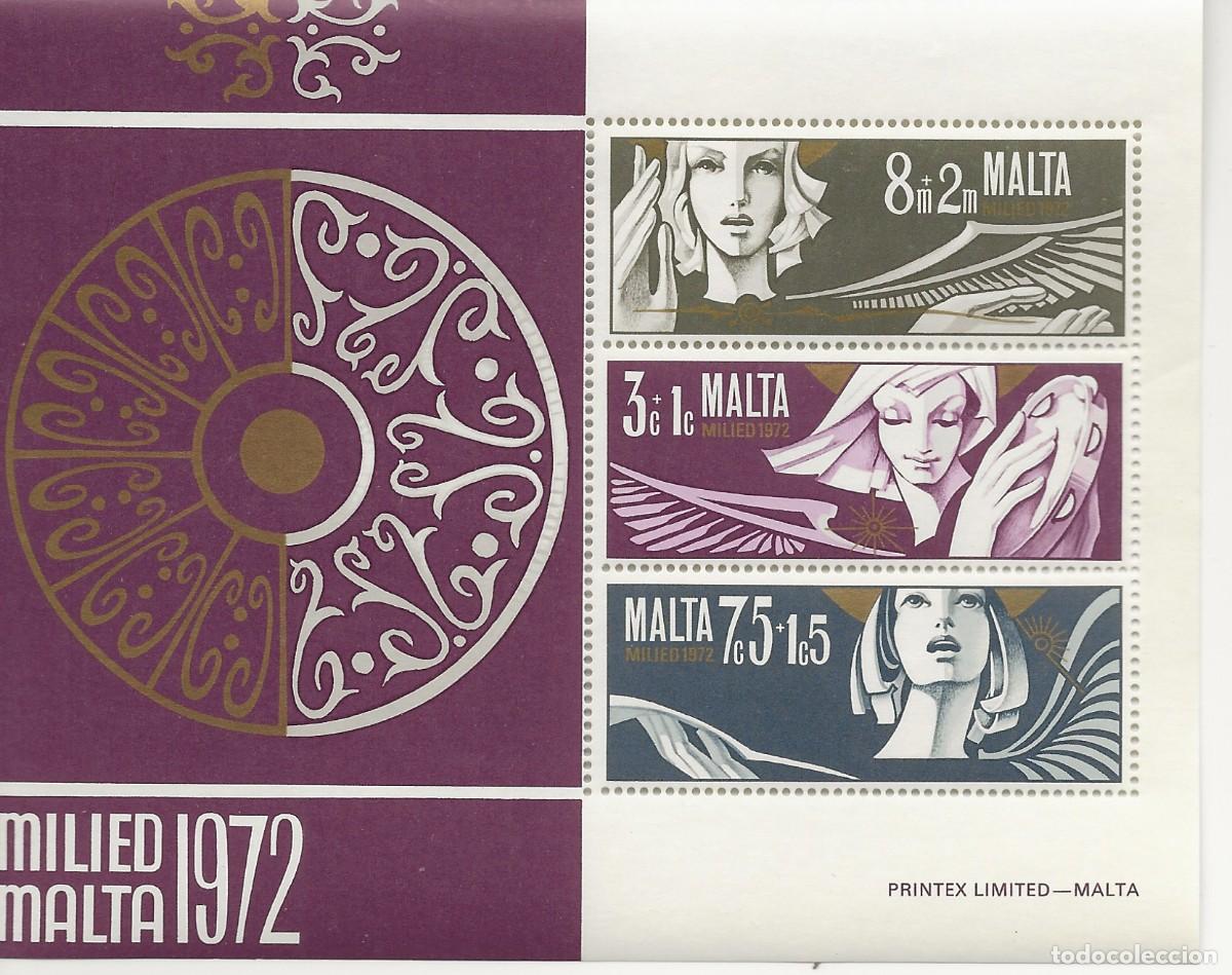 Sellos: MALTE - BLOC DE 1972 NEUF - Foto 1