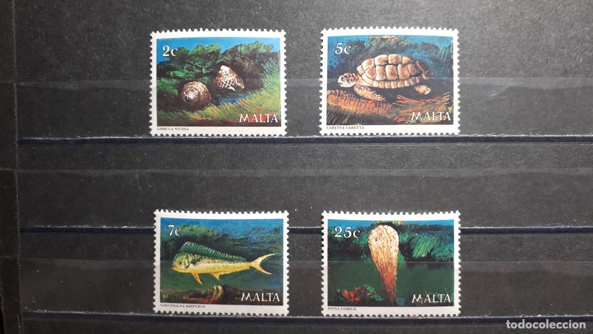 Sellos: MALTA. A&Ntilde;O 1979. **. YVERT 588/91 - Foto 1
