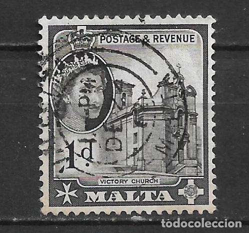 Sellos: malta sello usado - 11/2 - Foto 1