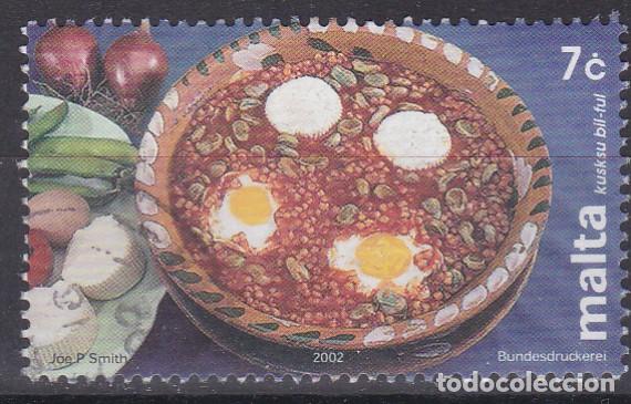 Sellos: Malta 2002 - sello usado - Foto 1