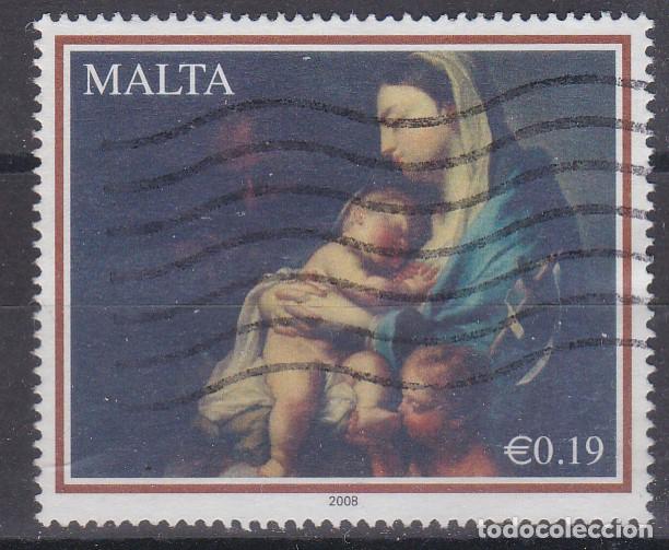 Sellos: Malta 2008 - sello usado - Foto 1