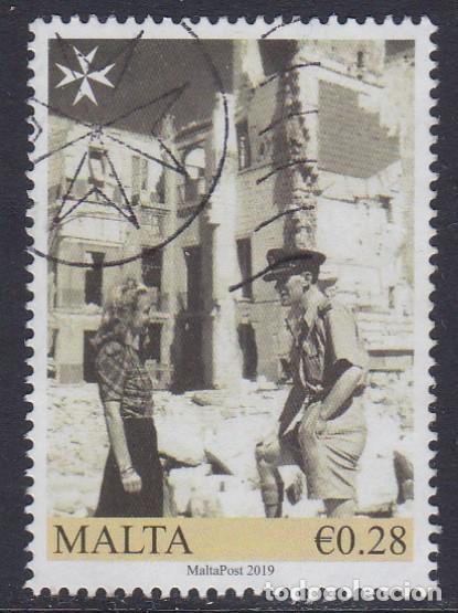 Sellos: Malta 2019 - sello usado - Foto 1
