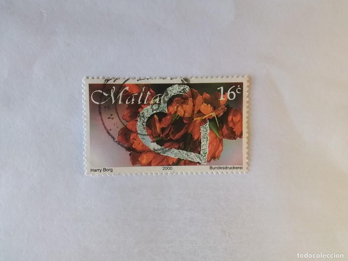 Francobolli: A&Ntilde;O 2000 MALTA SELLO USADO