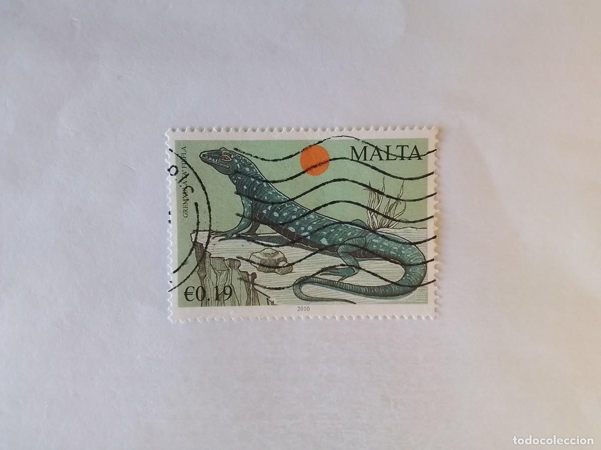 Francobolli: A&Ntilde;O 2010 MALTA SELLO USADO