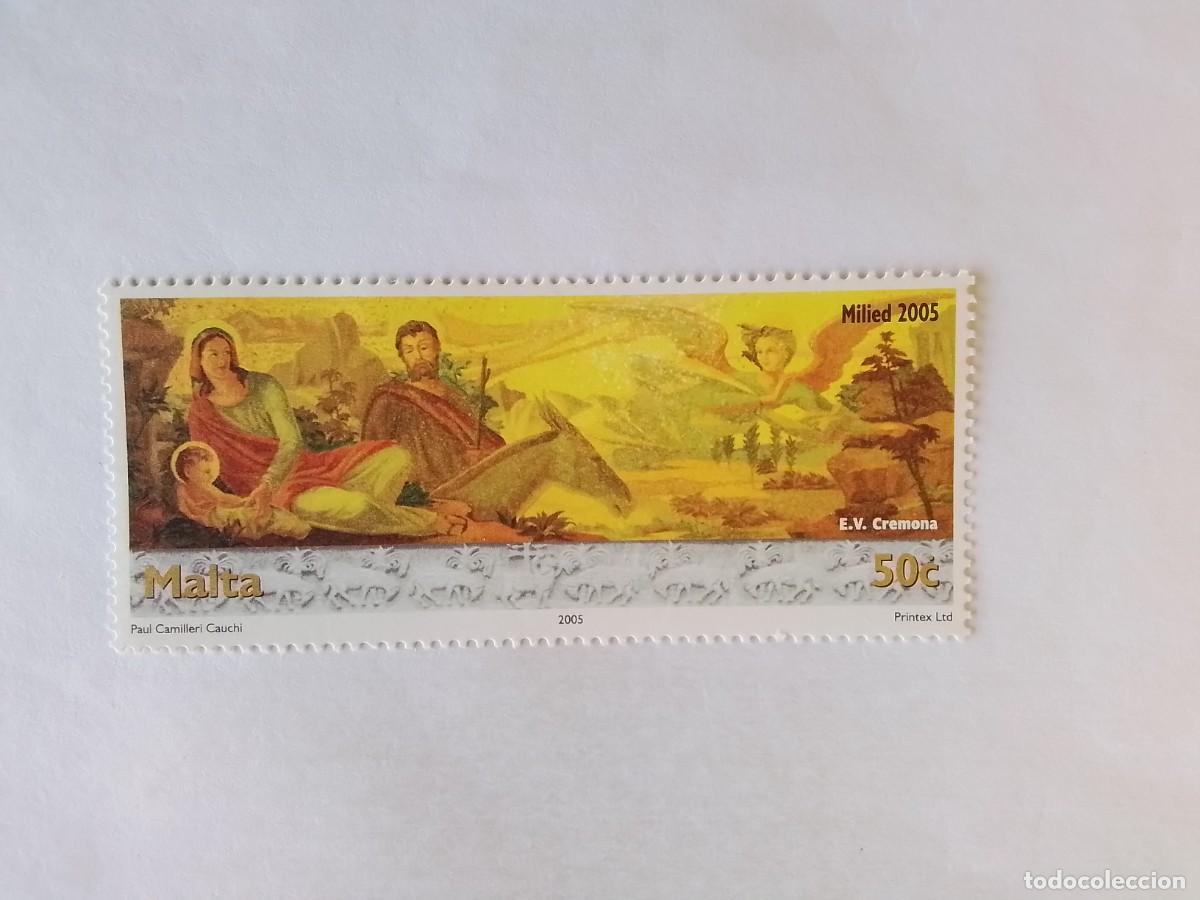 Sellos: A&Ntilde;O 2005 MALTA SELLO USADO