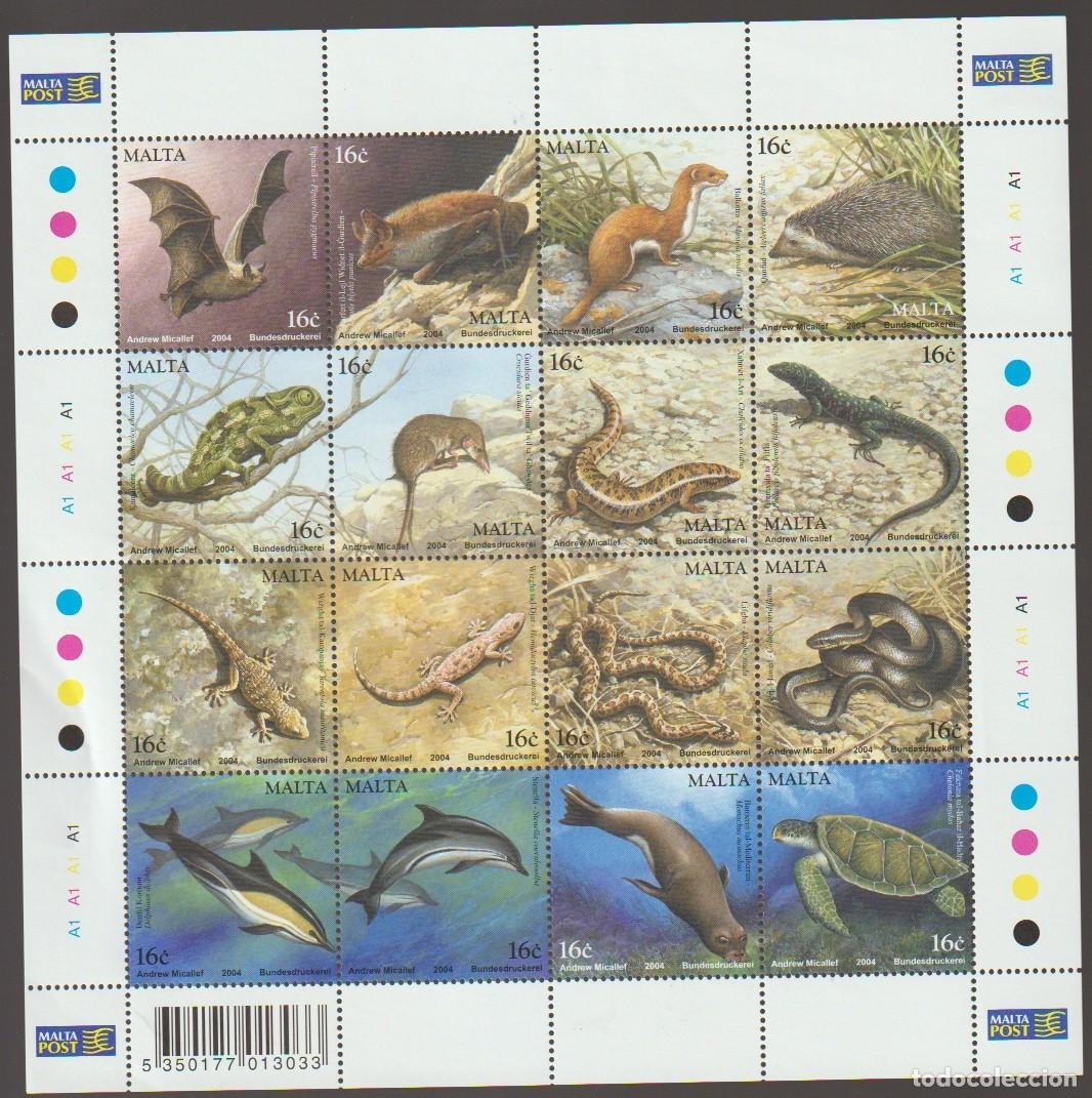 Sellos: Malta 2004 - Yvert 1293/1308 bloc mnh**