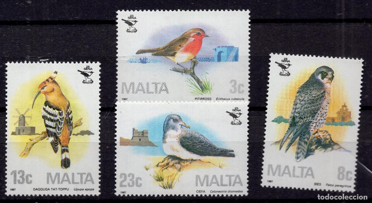 Sellos: MALTA 1987 STAMP MICHEL MT 762-765