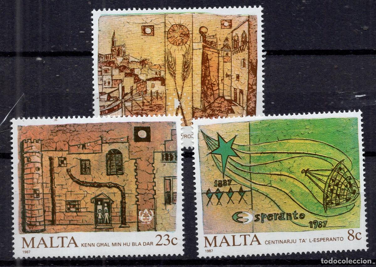 Sellos: MALTA 1987 STAMP MICHEL MT 772-774