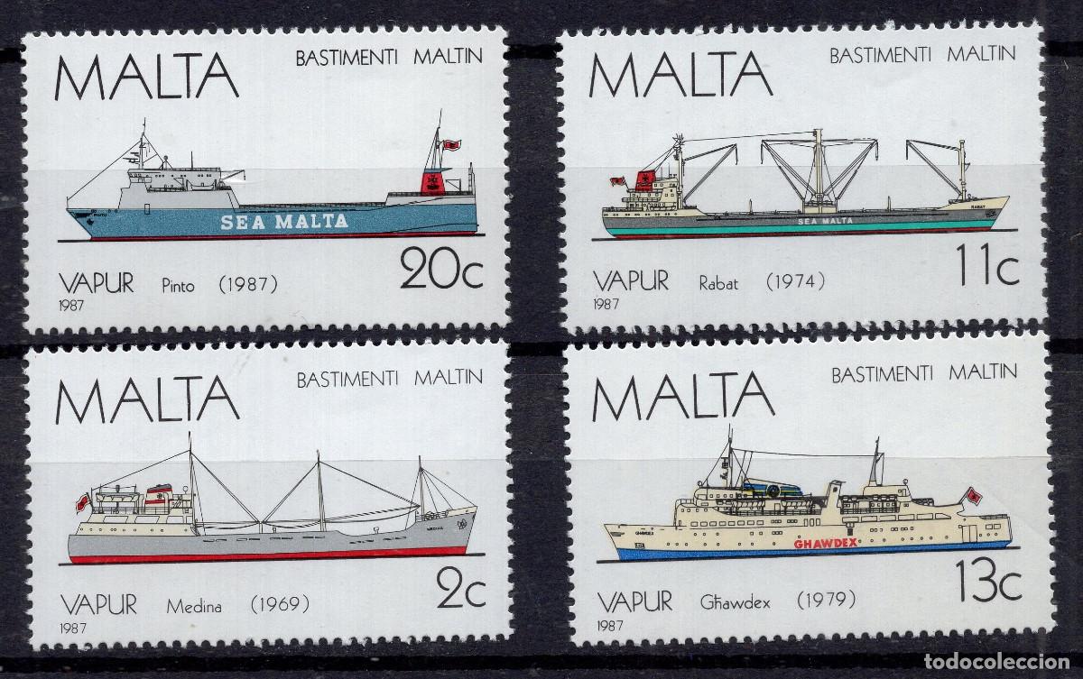 Sellos: MALTA 1987 STAMP MICHEL MT 775-778