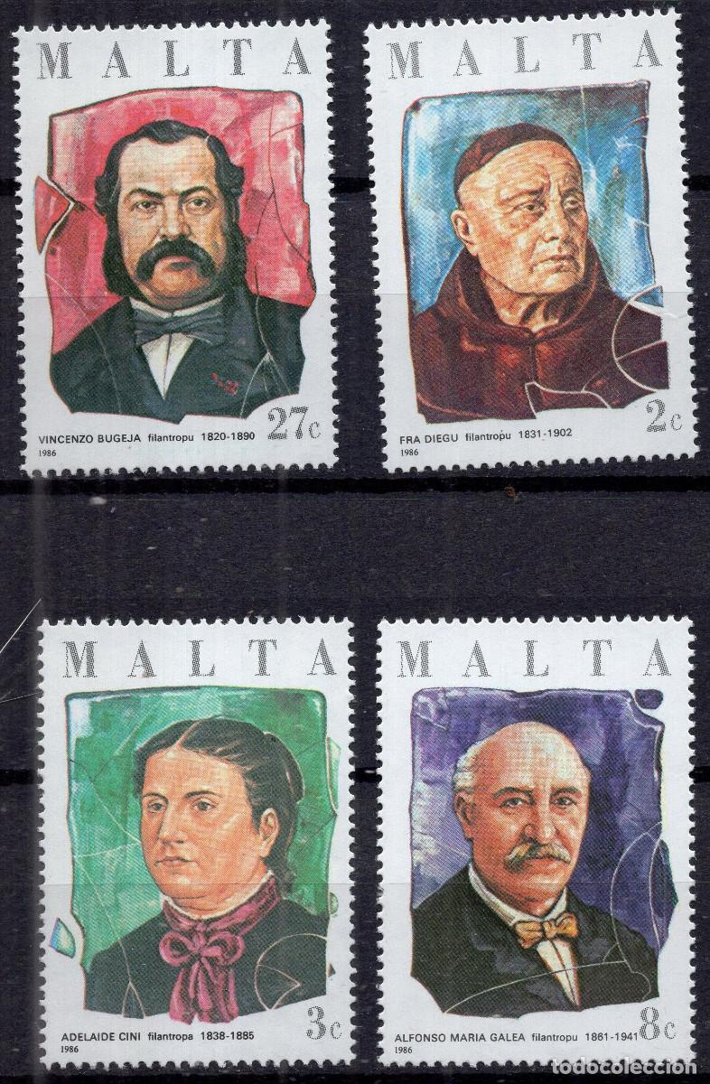Sellos: MALTA 1986 STAMP MICHEL MT 751-754