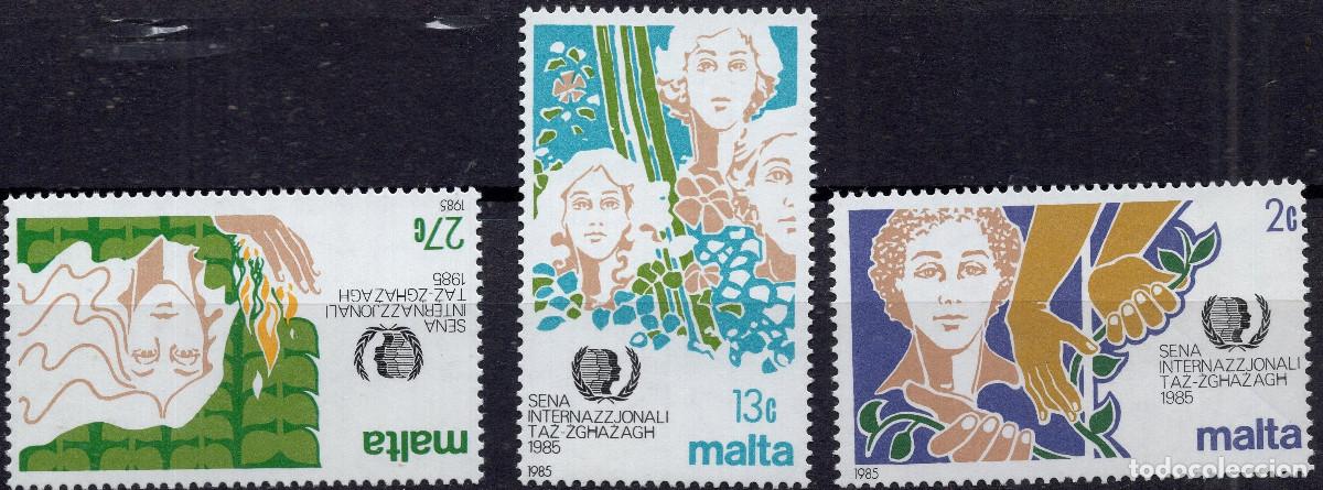 Sellos: MALTA 1985 STAMP MICHEL MT 723-725