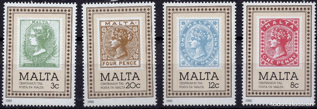 Sellos: MALTA 1985 STAMP MICHEL MT 719-722