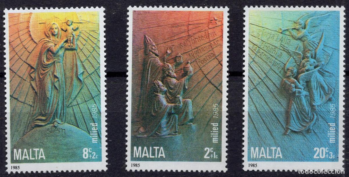 Sellos: MALTA 1985 STAMP MICHEL MT 736-738