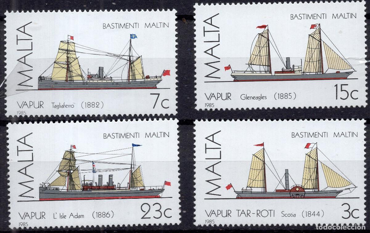 Sellos: MALTA 1985 STAMP MICHEL MT 739-742