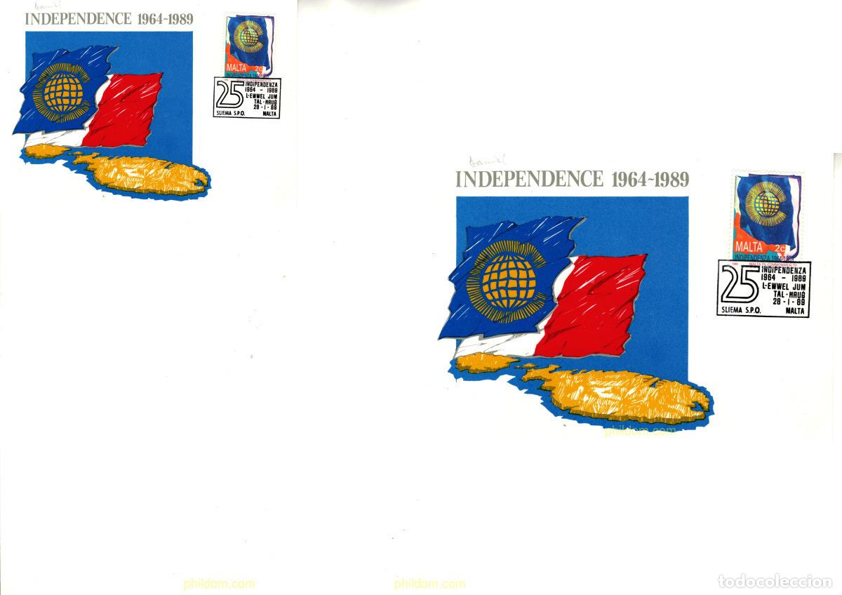 Sellos: 786991 MNH MALTA 1989 25 ANIVERSARIO DE LA INDEPENDENCIA