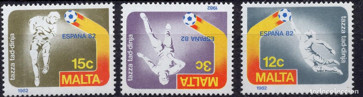 Sellos: MALTA 1982 STAMP MICHEL MT 663-665