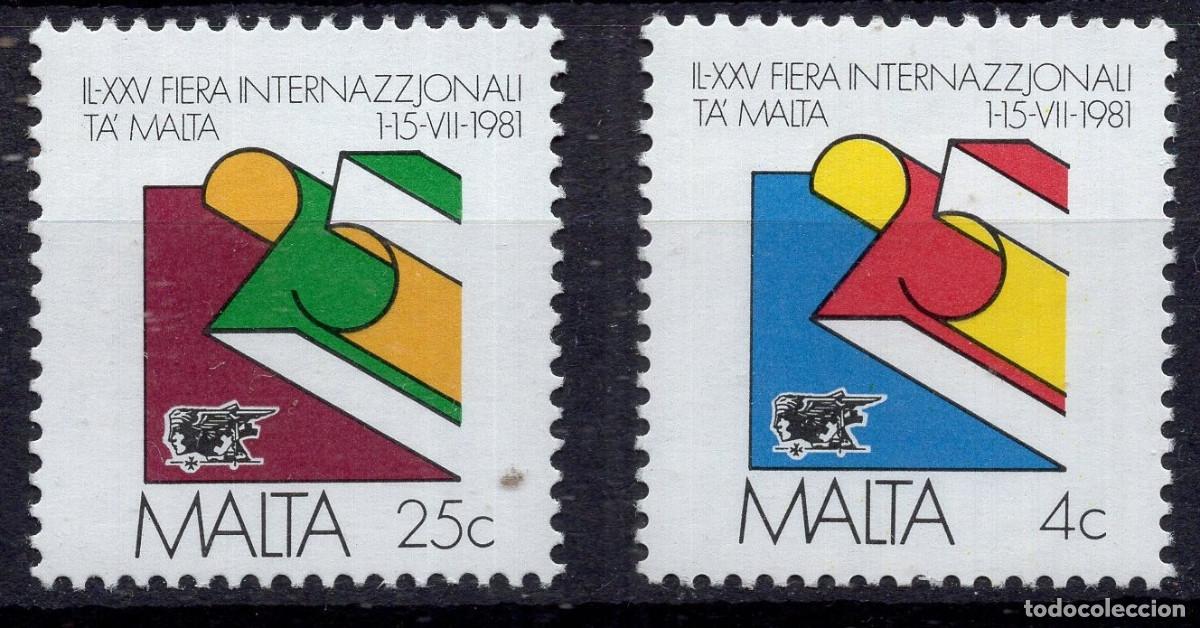 Sellos: MALTA 1981 STAMP MICHEL MT 630-631