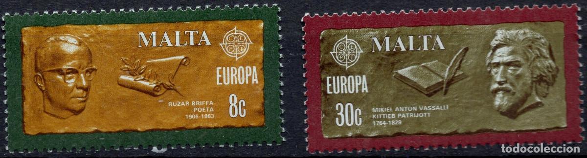 Sellos: MALTA 1980 STAMP MICHEL MT 615-616
