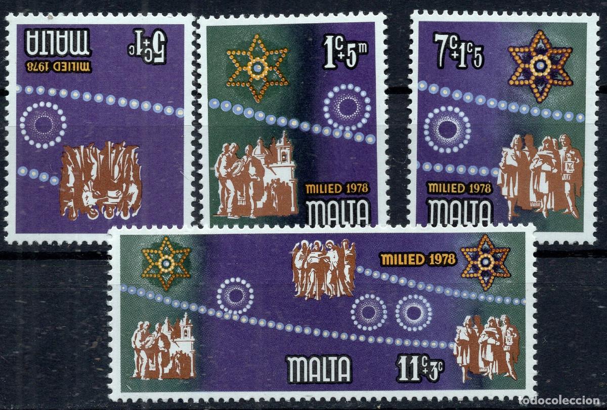 Sellos: MALTA 1978 STAMP MICHEL MT 580-583