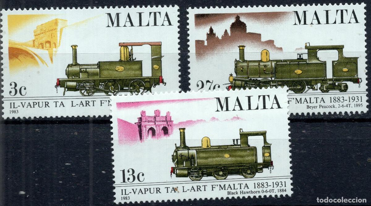 Sellos: MALTA 1983 STAMP MICHEL MT 673-675