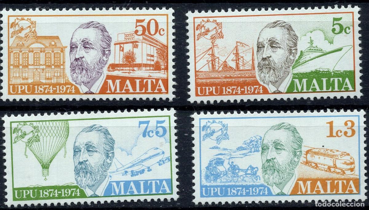 Sellos: MALTA 1974 STAMP MICHEL MT 497-500