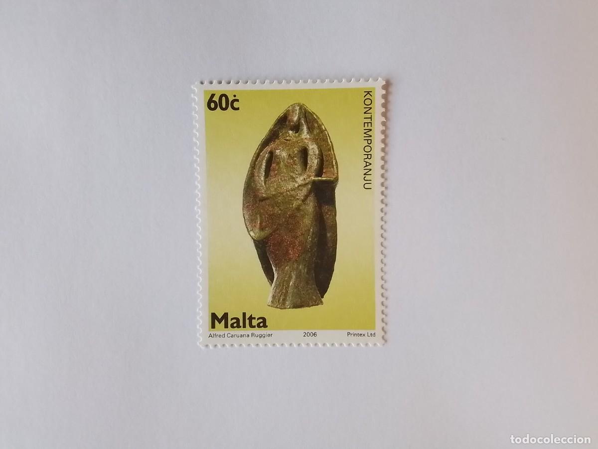 Sellos: A&Ntilde;O 2006 MALTA SELLO USADO