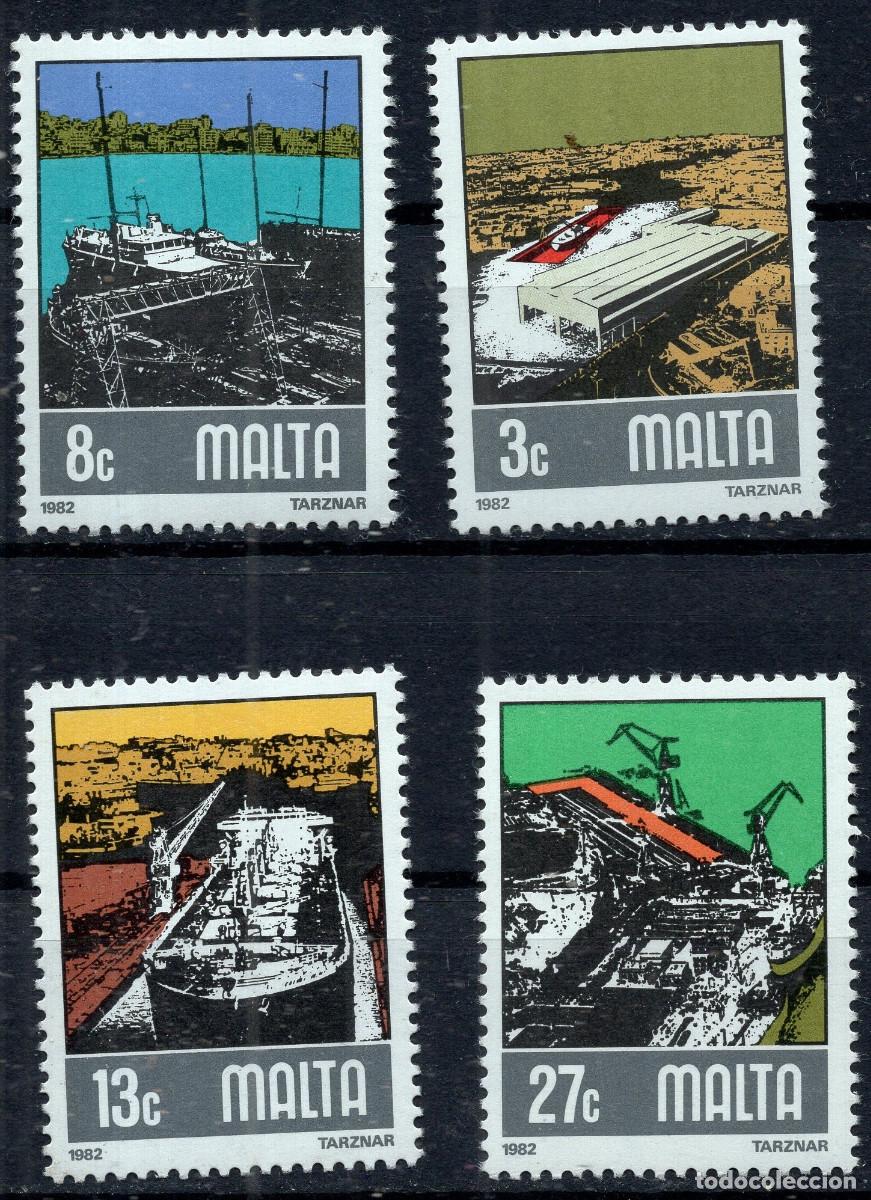 Sellos: MALTA 1982 STAMP MICHEL MT 655-658