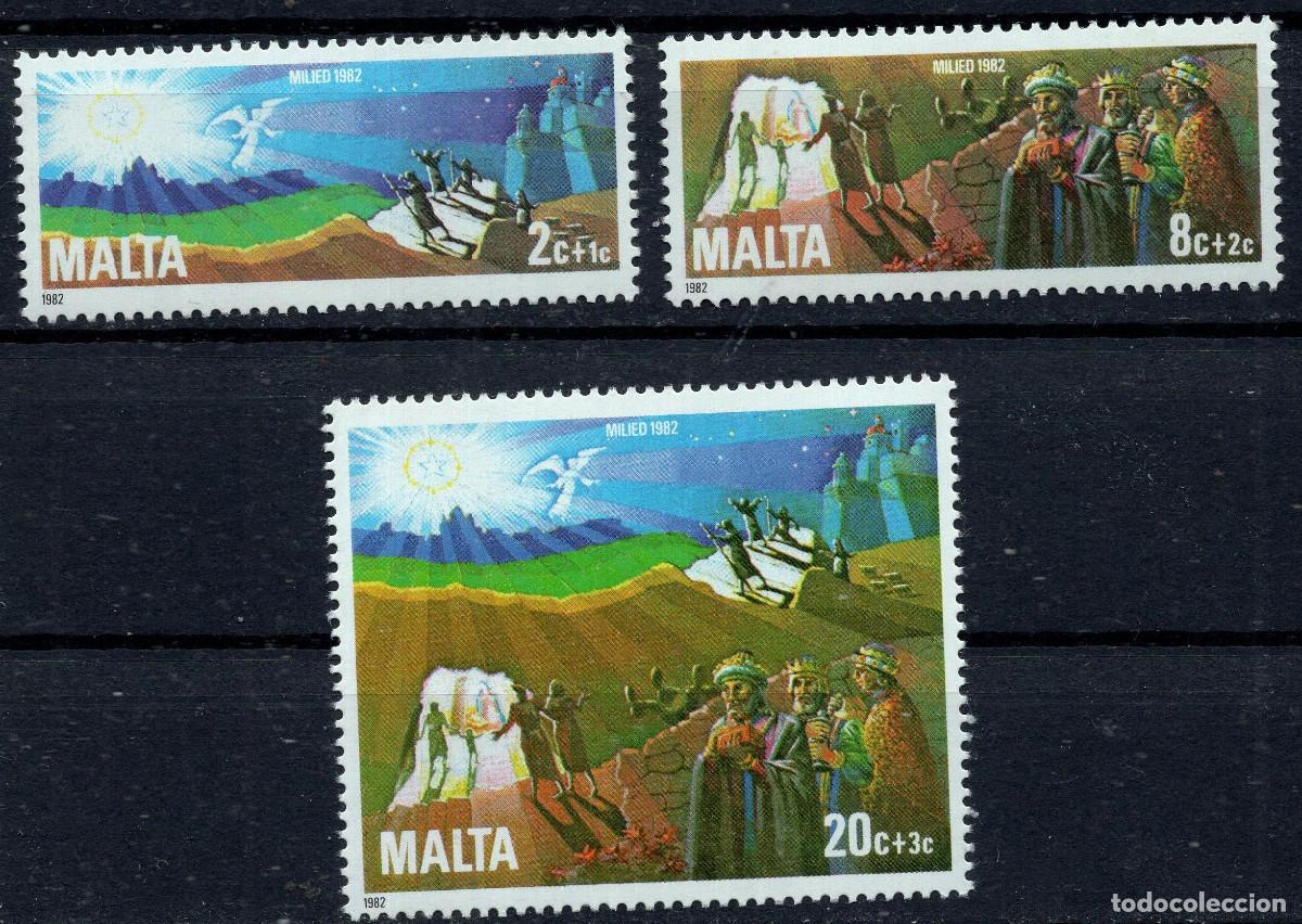 Sellos: MALTA 1982 STAMP MICHEL MT 666-668