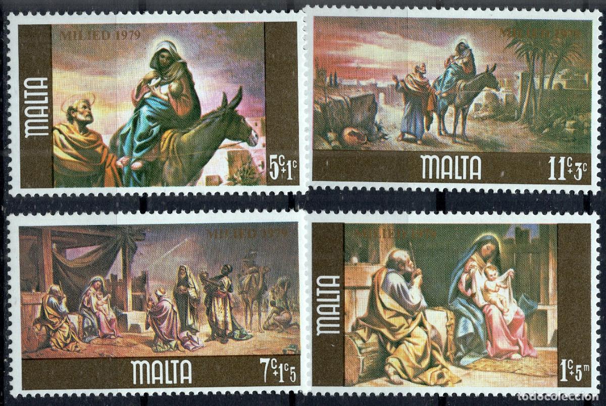 Sellos: MALTA 1979 STAMP MICHEL MT 603-606