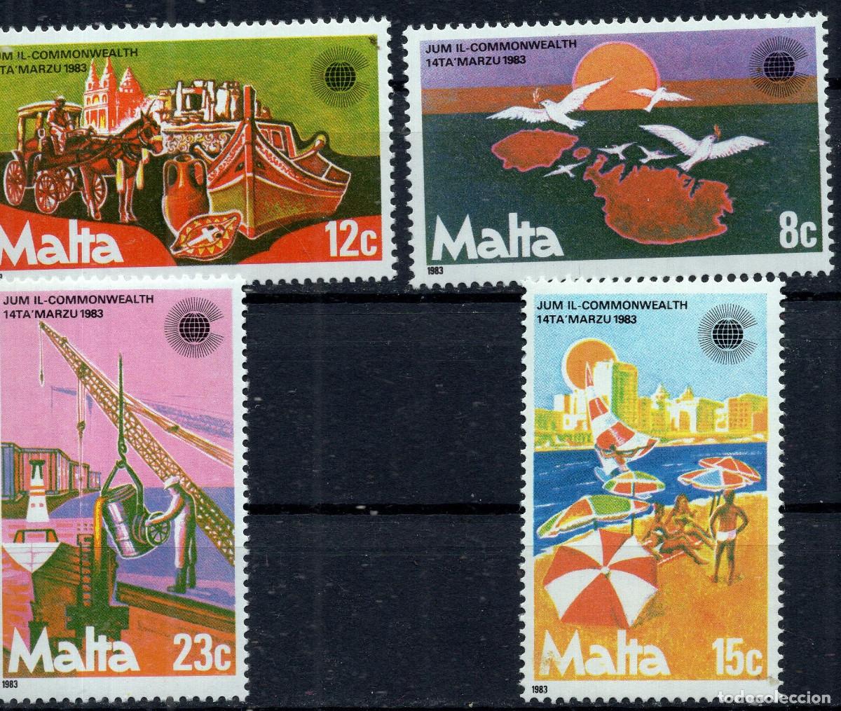 Sellos: MALTA 1983 STAMP MICHEL MT 676-679