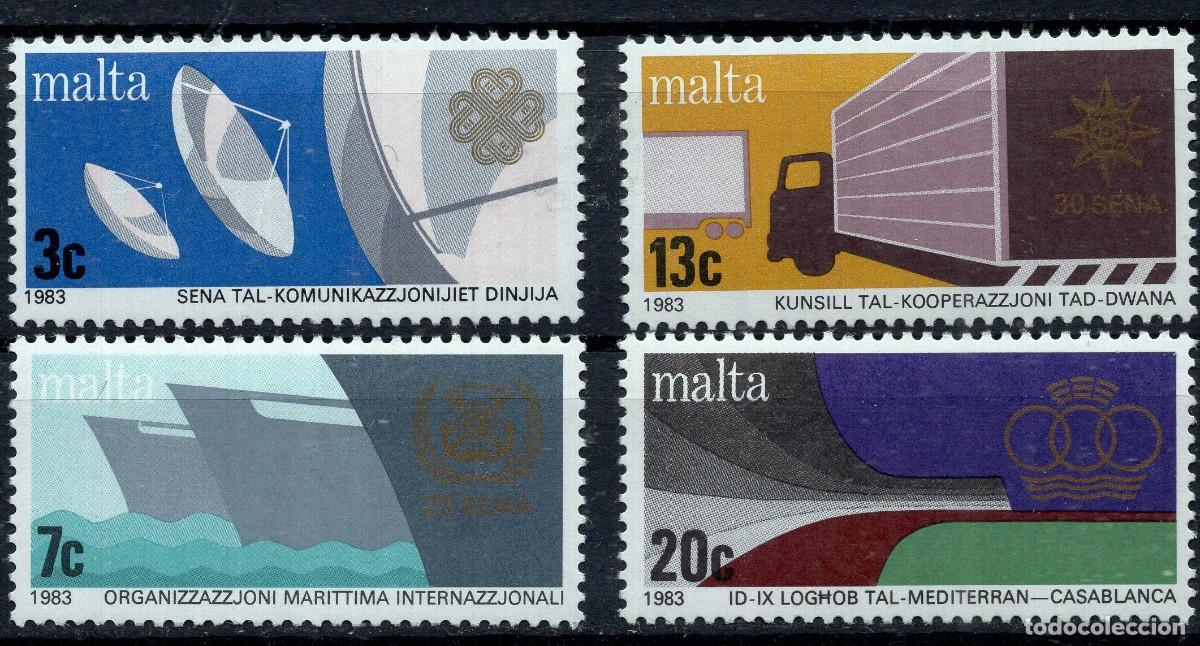 Sellos: MALTA 1983 STAMP MICHEL MT 682-685
