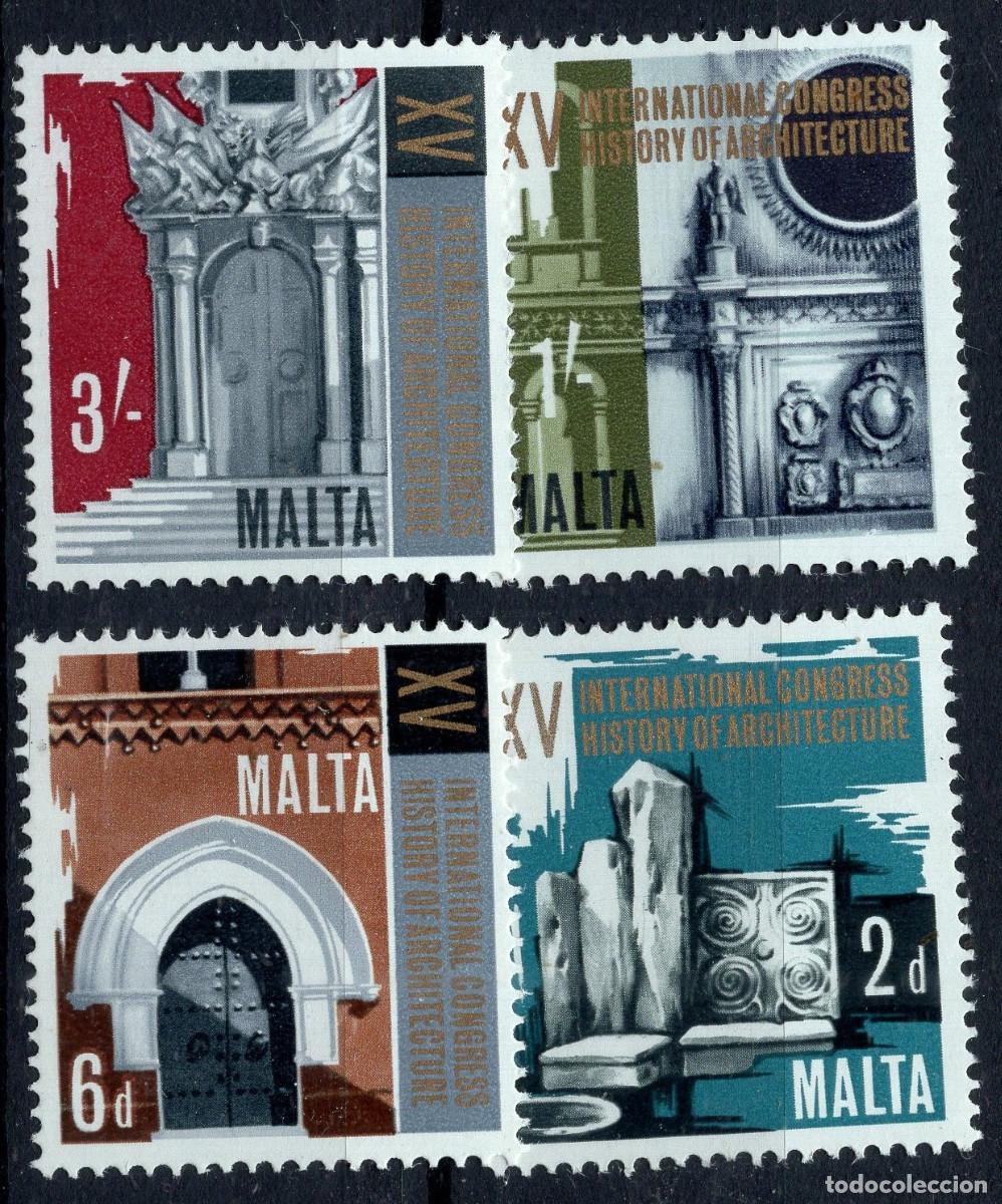 Sellos: MALTA 1967 STAMP MICHEL MT 360-363