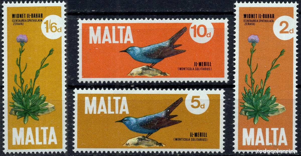 Sellos: MALTA 1971 STAMP MICHEL MT 429-432