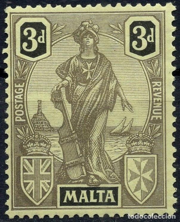 Sellos: MALTA 1926 STAMP MICHEL MT 99
